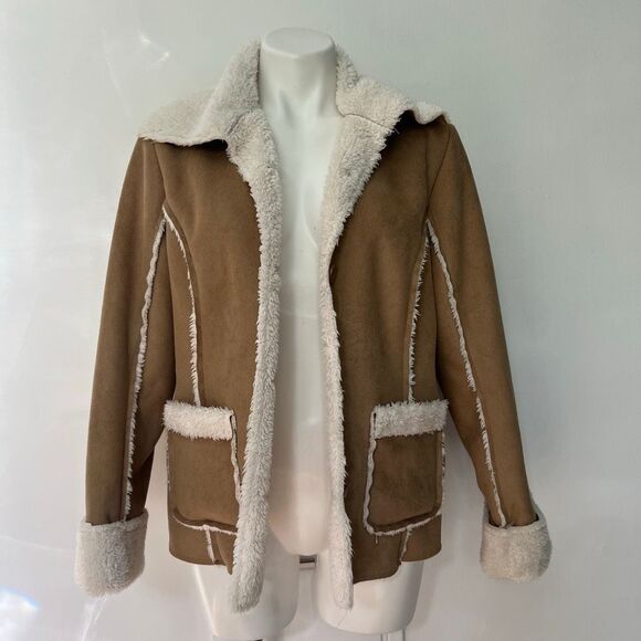 Natalie & Me faux suede and shearling jacket - Picture 7 of 7